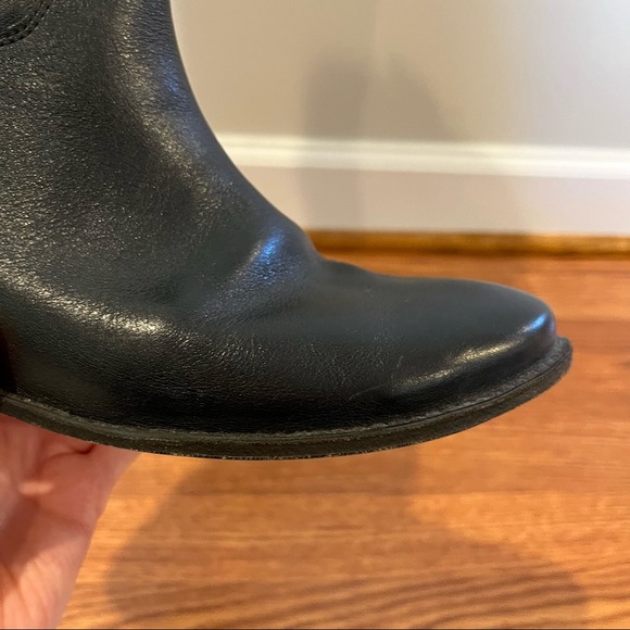 Frye Paige Tall Riding Boot - Black - Size 8 - Picture 6 of 16